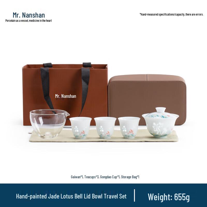 Nanshan Mr. Ceramic Portable Travel Tea Set