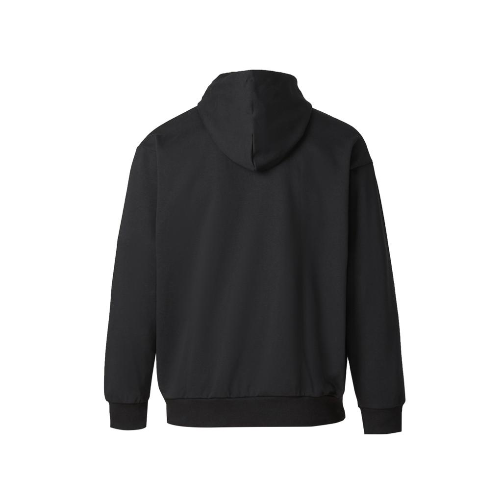 Adidas Letter Logo Printed Sports Casual Hoodie Unisex Hoodies Black JN4857