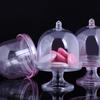 12Pcs Mini Cake Stand Sweet Cupcake Box Plastic Candy Box Wedding Party Favor
