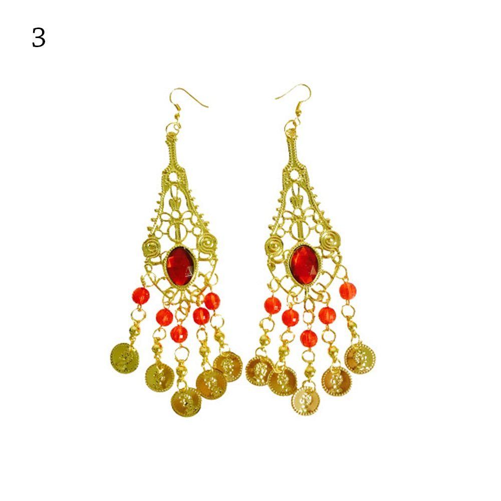 

Винтажное ожерелье Индийские серьги Костюмные аксессуары Аксессуары для волос Женщины 3