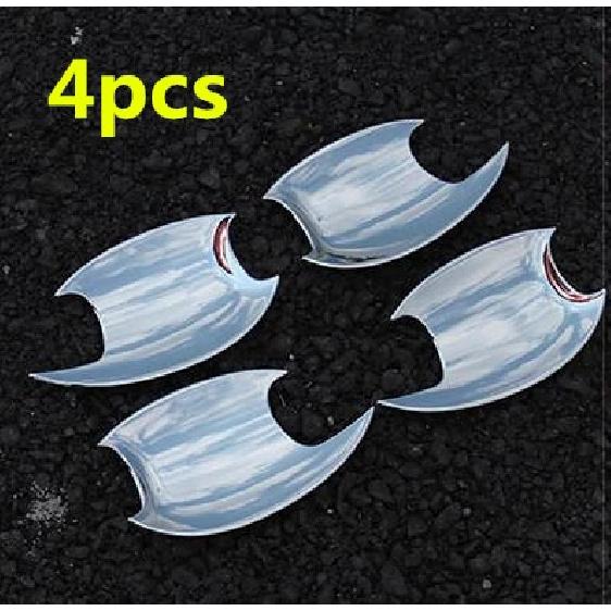 For Kia Sorento L 2015 2016 2017 2018 Car Body Styling Armrest Handrail Trim ABS Chrome Outside Door Bowl Stick Lamp Frame Panel 4 pcs