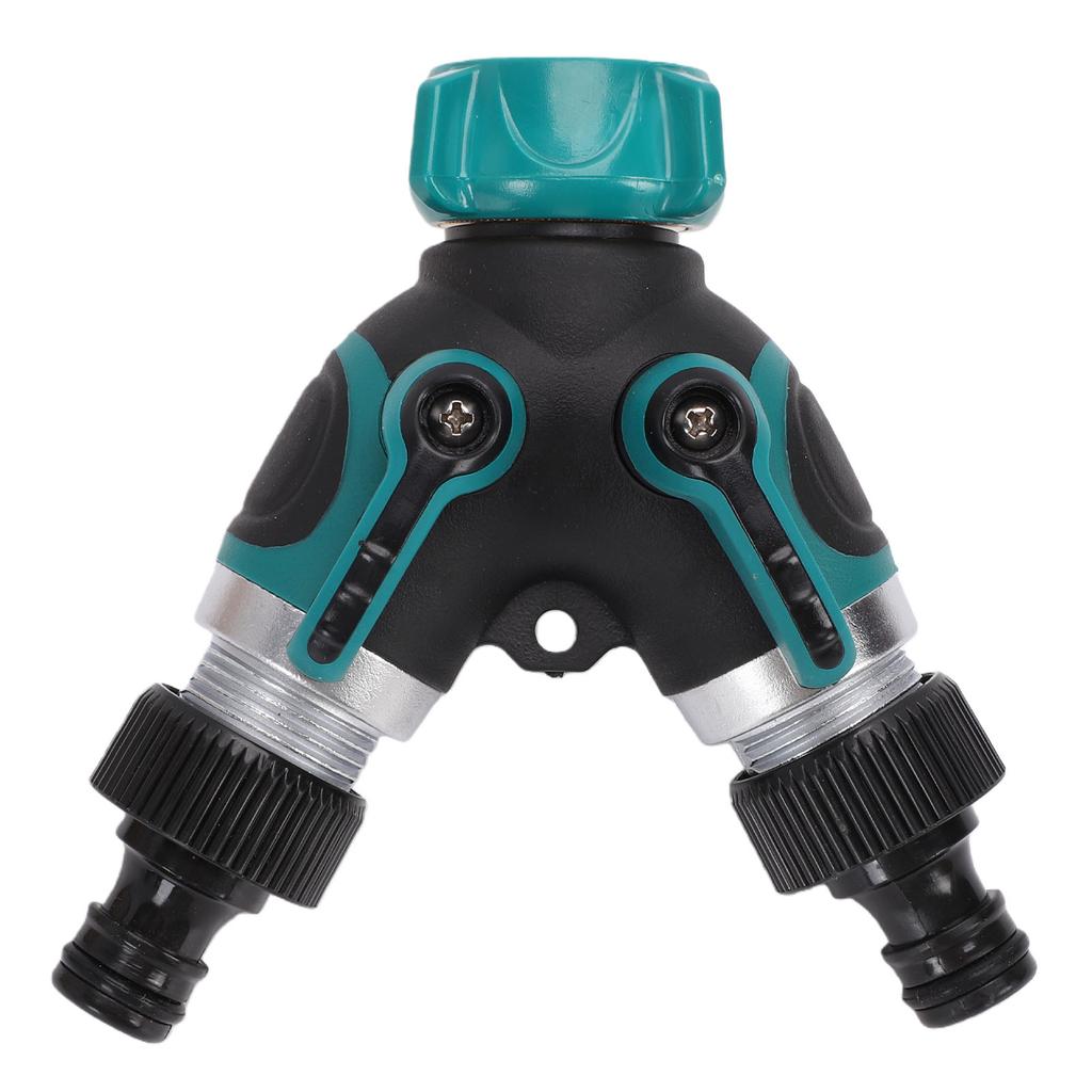 Garden Hose Splitter 2 Way 3 4in Male Female Thread Tap Y Type Watering Connector Distributor for Outdoor Faucet