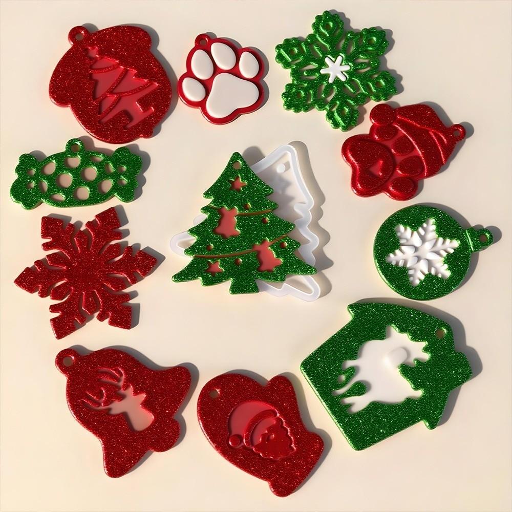 With Hole Silicone Molds 12 Styles DIY Jewelry Making Crystal Epoxy Epoxy Resin Mold Hanging Tags