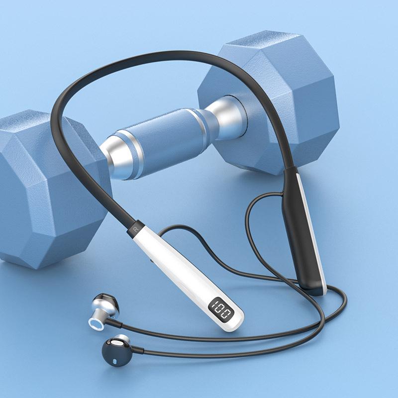 Bluetooth Headphone Neck Neck Wireless Motion Ultra Long Standby Battery Life Noise Reduction