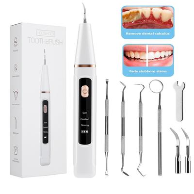 Scaler dentale ad ultrasuoni per denti tartaro macchia dente calcolo rimozione Sonic elettrico denti placca detergente rimozione pietra dentale