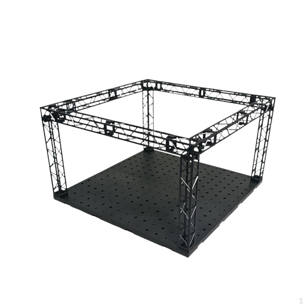 Action Figure Display Hangar Garage Base Scene Replacement Versatile Easy Snap Assembly Bay