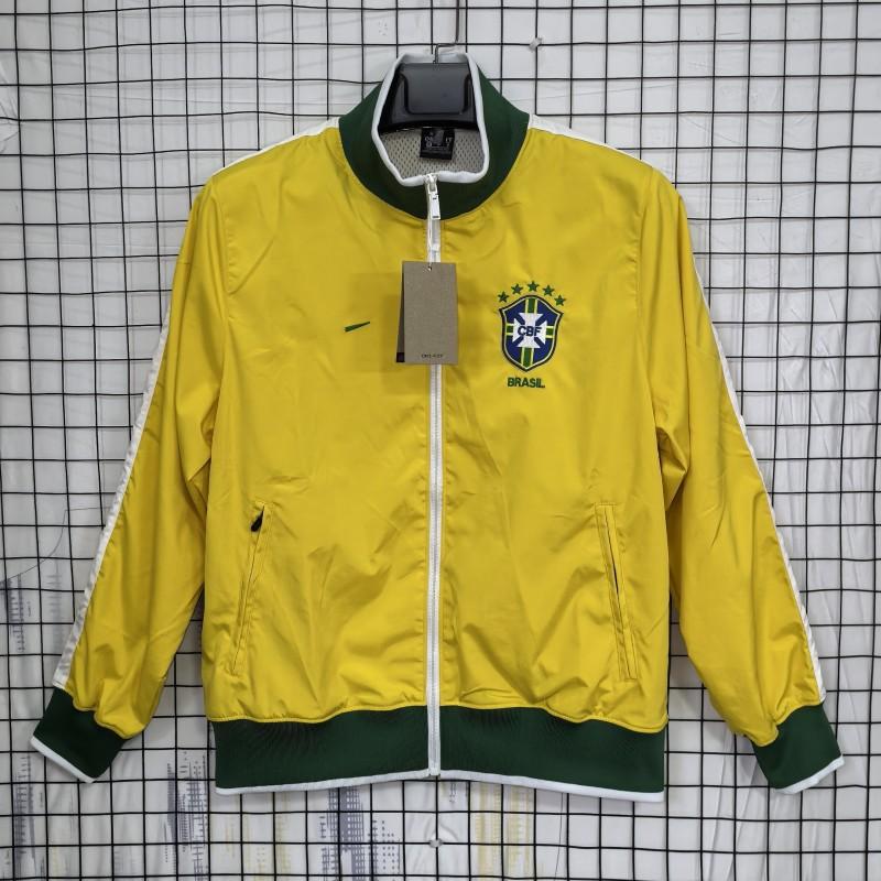 Unisex Long Windbreaker Jacket Retro Sport Coat Football Training Outdoor Casual Wear Fall Winter