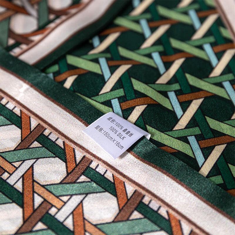 Hengyuanxiang Silk Double-Layer Scarf