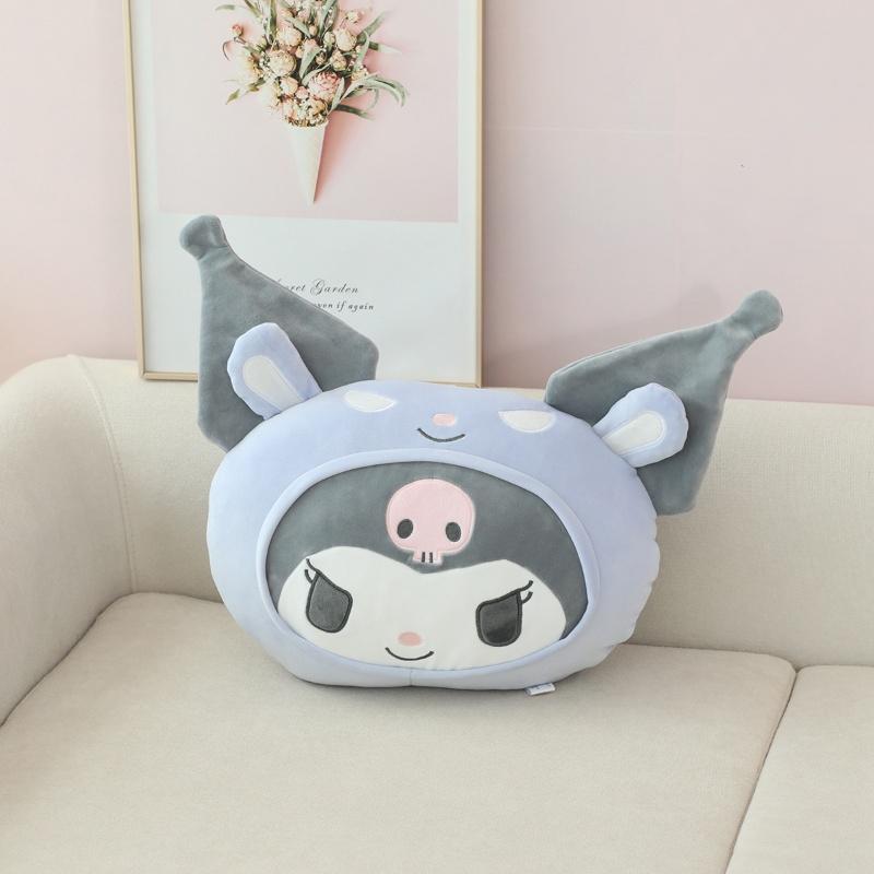 Kuromi Plush Pillow Anime Toys Cartoon Animals Melody Stuffed Dolls Cinnamoroll Pochacco Exquisite Xmas Birthday Gifts