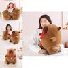 Adorable Capybara Plush Toy Soft Cuddle Doll For Kids Birthday Gift In Unique Design