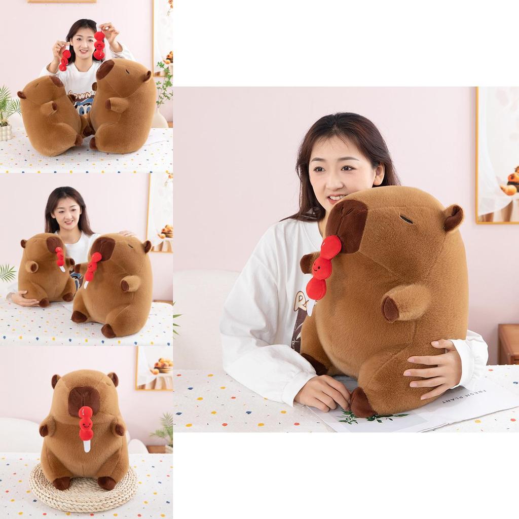 Adorable Capybara Plush Toy Soft Cuddle Doll For Kids Birthday Gift In Unique Design