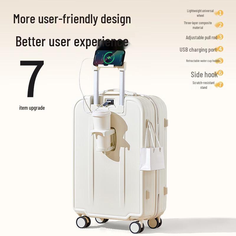 Lightweight Carry-On Rolling Luggage