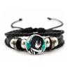 Demon Slayer Figur Armbånd Tanjiro Nidouzi Inosuke Zenitsu Mini Actionfigur Kunst Foto Anheng Lærarmbånd for Fans Gave