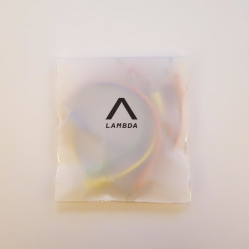 LAMBDA Modular Synth Patch Cable Set (Red, Yellow, Orange, Blue, Green, Purple) (30cm)