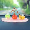 Mini Fruit Cat Car Decoration Set - Creative Interior Console Cartoon - Truly Cute Car Decoration Item
