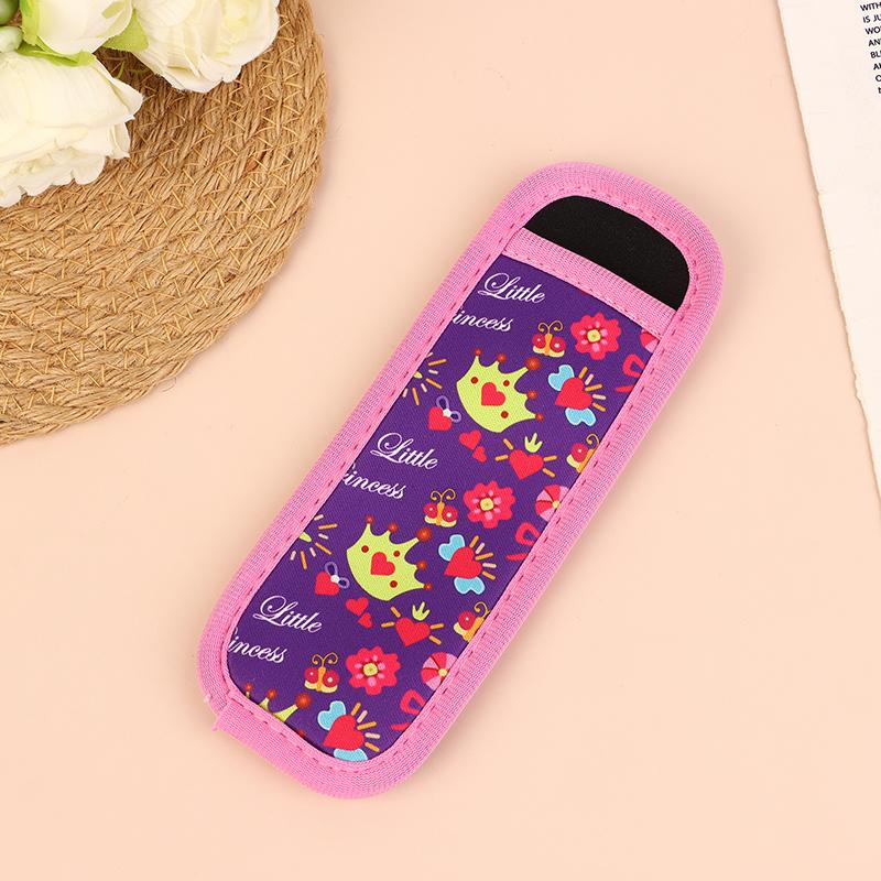 Popsicle Holders Bags Ice Pop Sleeves Neoprene Insulation Cover For Yogurt Tubes Freezer Juice Bars Colorful Insulator Sleeves