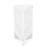 30*30*60mm Triangular Prism K9 Optical Glass Triangular Prism For Teaching Light Spectrum