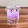 1Pcs Cartoon Rabbit Plastic Bottle Transparent Pet Food Grade Candy Bottle Random Color