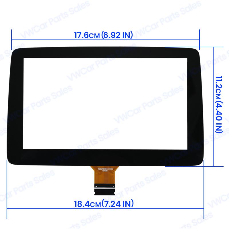 7 Inch Touch Panel Digitizer For 2014-2016 Mazda 2 3 Axela CX-3 MX-5 TM070RDZ38 Radio Capacitive BHP1611J0D HCY-CTP7088-A0
