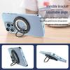 Magnetic Ring Stand for Apple 12-15 Phones - No Adhesive, Metal Design
