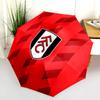 Fulham Football Club  Pattern, Automatic Folding Umbrella, Portable and Foldable Design, 8 Ribs, a Christmas or Birthday Gift.