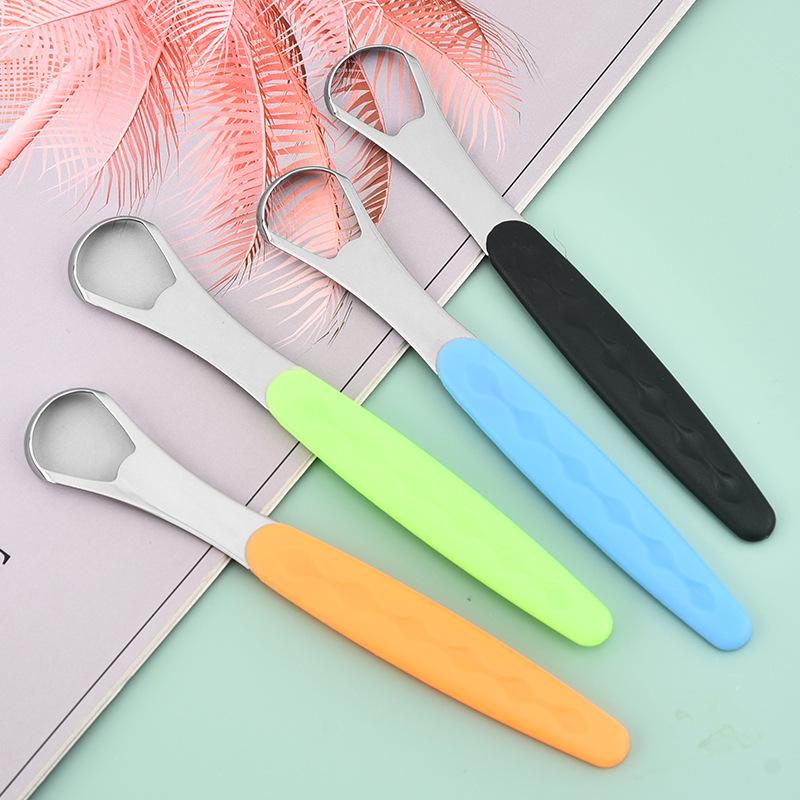 Stainless Steel Tongue Scraper & Oral Cleaning Tool