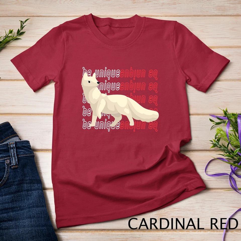 Cool Fox Funny Arctic Foxes Shirt Cute Arctic Fox T-Shirt Unisex T-shirt 3 2XL