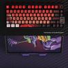 Four-Sided Translucent Color Keycaps for Customized Mechanical Keyboard