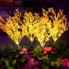 Solar LED Rapeseed Flower Garden Stake Light