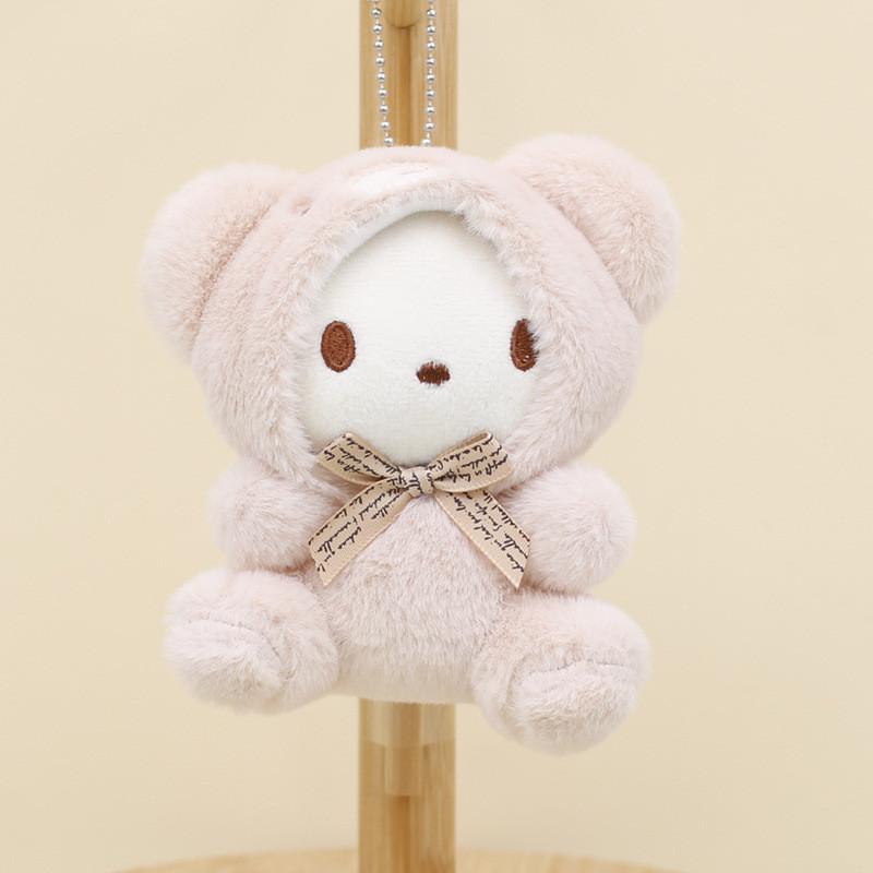 Adorable Sanrio Keychain Plush Toy Featuring Kuromi My Melody And Cinnamoroll Light Bear