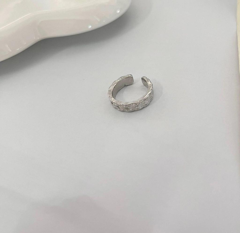 High-Value Minimalist Women's Open Personality Ring - Trendy Cold Style Index Ring with Niche Design