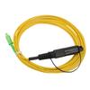 LWL-Patchkabel Wasserdicht Singlemode Armiert Jumperkabel SC Abgewinkelt Physisch Kontaktierender Stecker