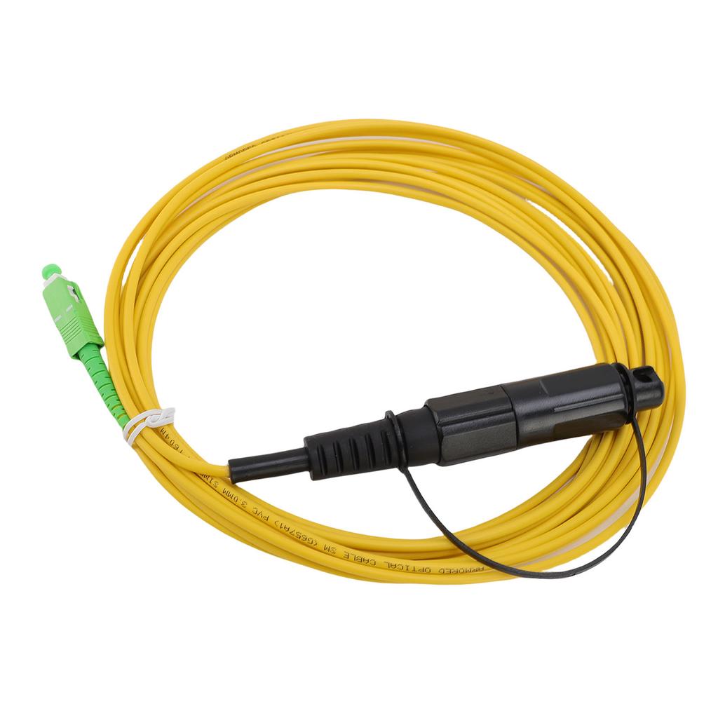 LWL-Patchkabel Wasserdicht Singlemode Armiert Jumperkabel SC Abgewinkelt Physisch Kontaktierender Stecker