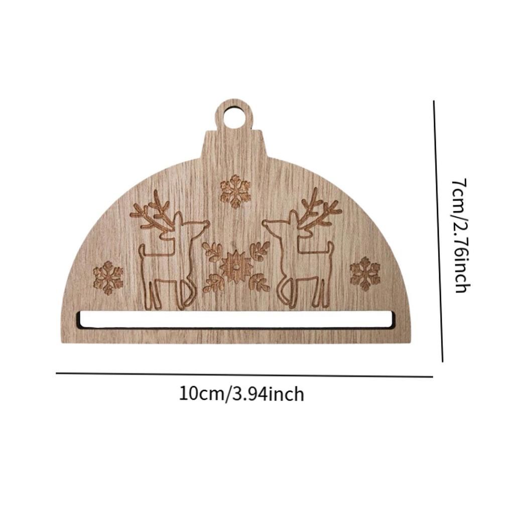 6Pcs Christmas Tree Decoration Pendant Xmas Tree Decor Pendant Crafts DIY Christmas Ornament