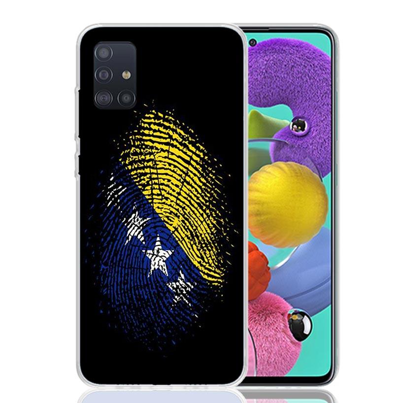 Bosnia And Herzegovina Flag Phone Case For Samsung Galaxy A52 A32 A22 A12 A02S A50S A30S A51 A31 AA71 Note 20 Ultra 10 S10 Plus