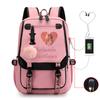 Peripheral Printed Backpack Female Fashion Student Multifunctional Casual School Bag