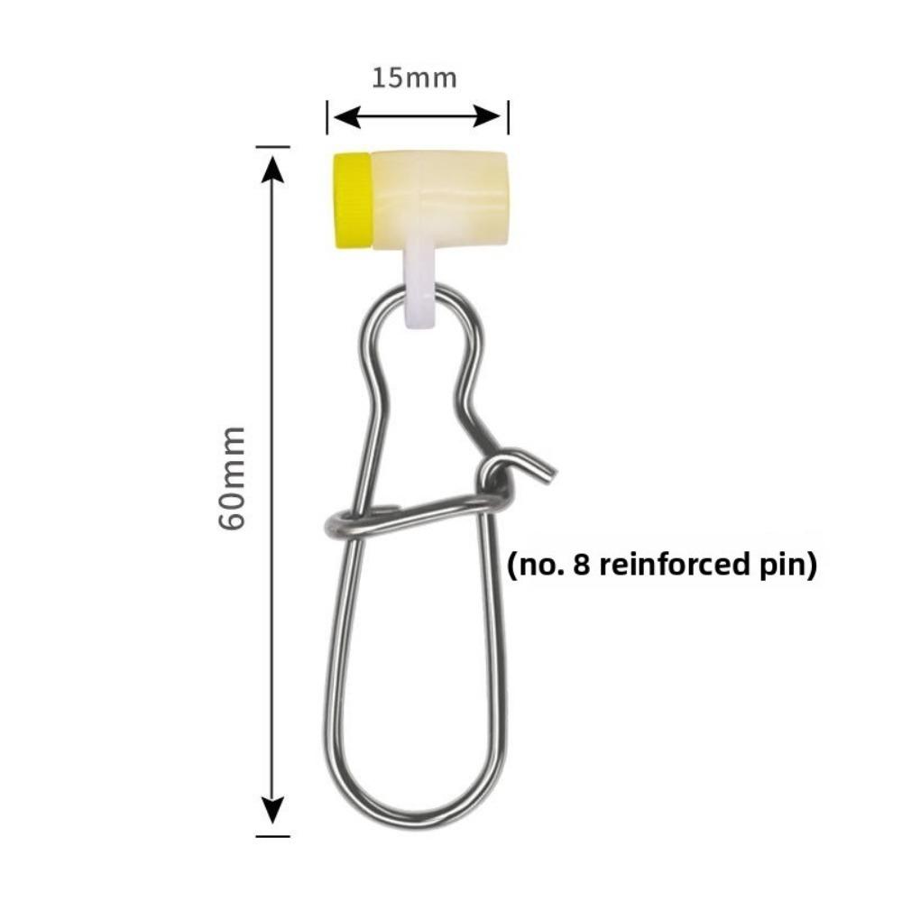 20Pcs Drift Fishing Slides Fishing Line Slides Trolling Slides Stainless Steel Sinker Slides Brass Catfish Fishing Accessories
