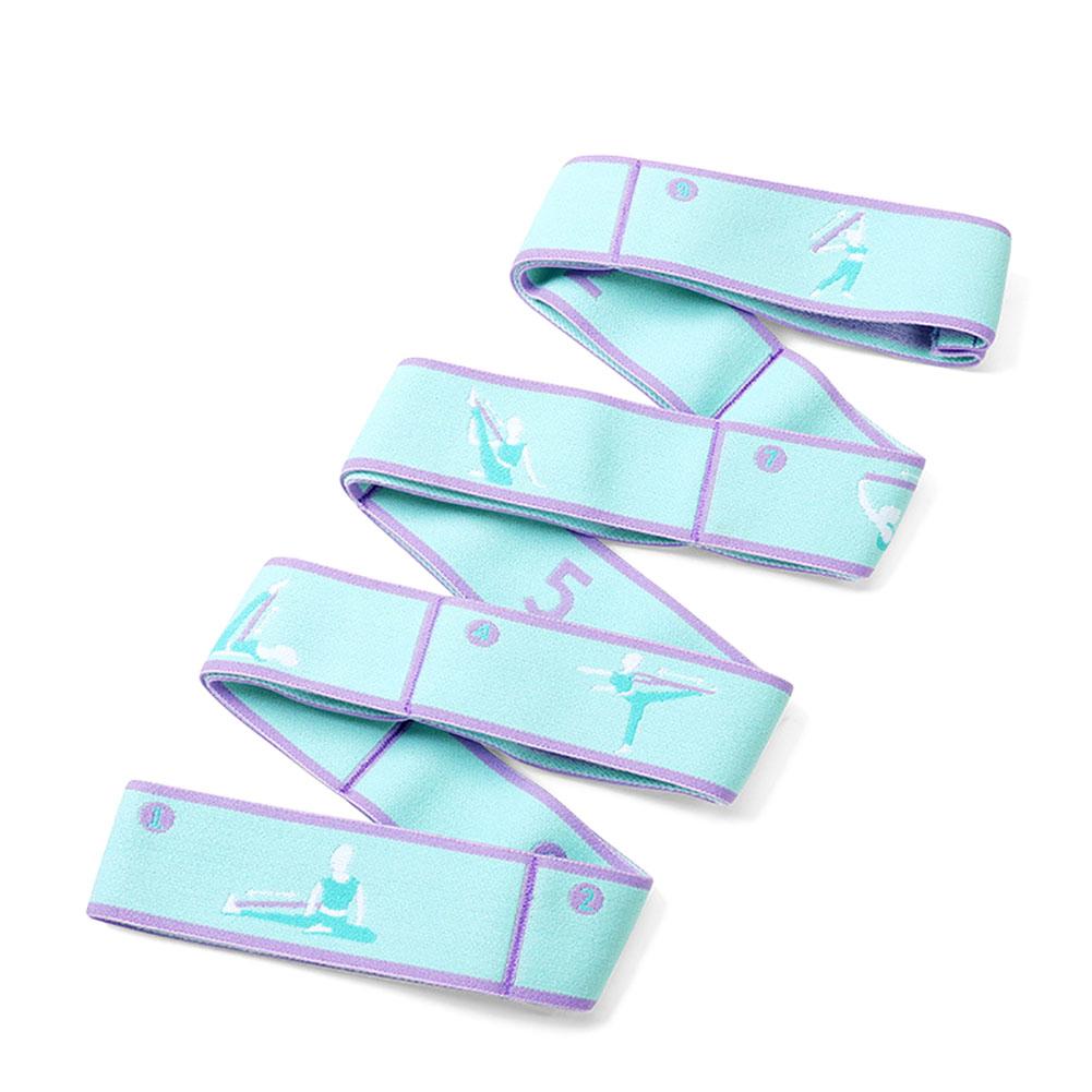 Yoga Stretch Resistance Bands Soft Non-slip Multifunctional Weight Loss Fitness Elastic Band For Physical Therapy