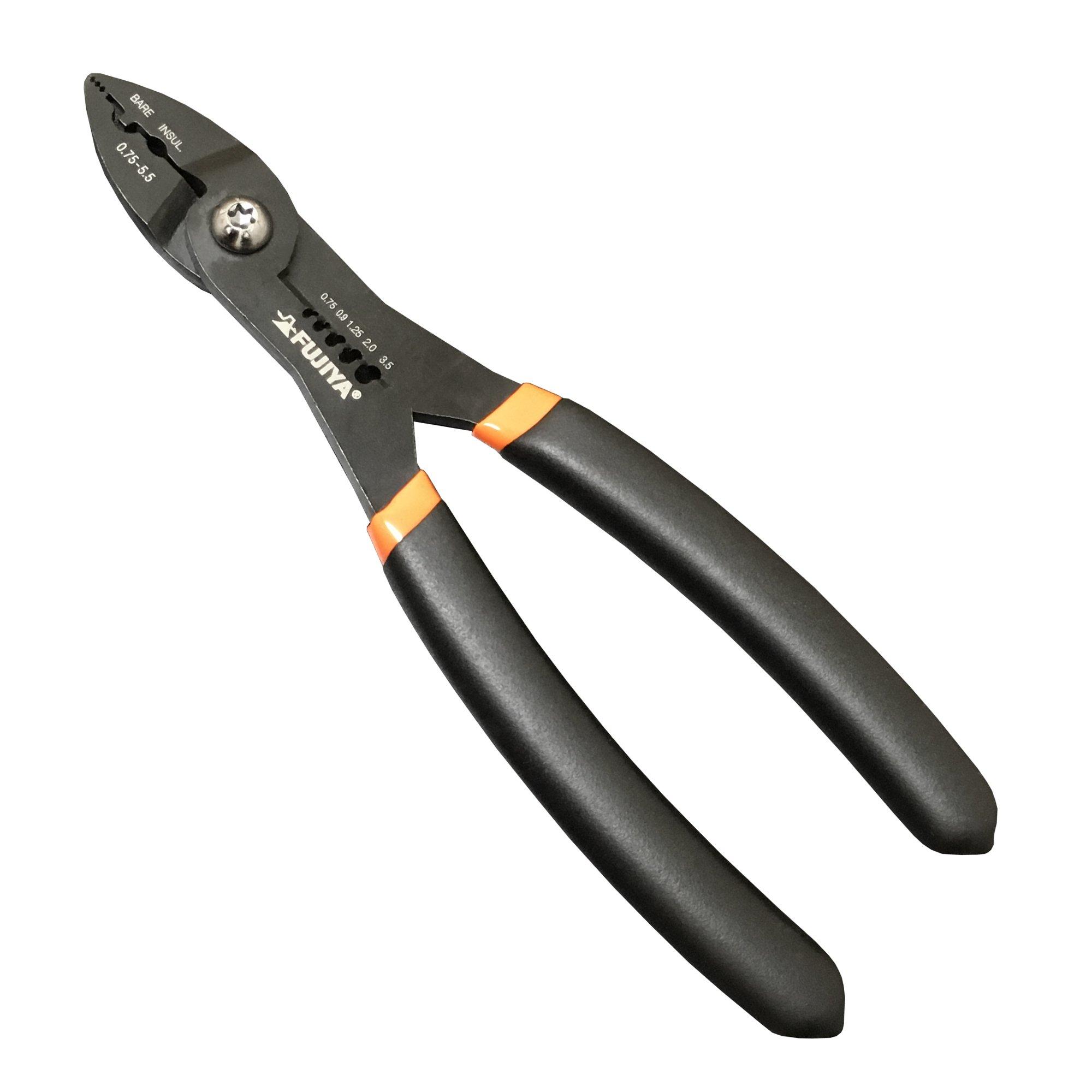 

Электроплоскогубцы Fujiya Mini (для голых/изолированных клемм) FA202