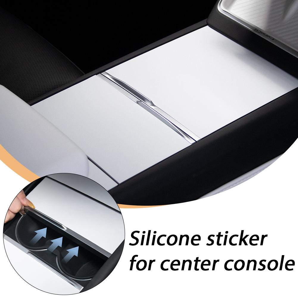 Central Control Panel For Tesla Model 3/Y/YL Highland Console Cover Panel Patch Protective Sticker Auto Interior Accessories