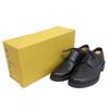Makellose REGAL Lederschuhe schwarzes Leder Herren 25 JK02 Gebraucht