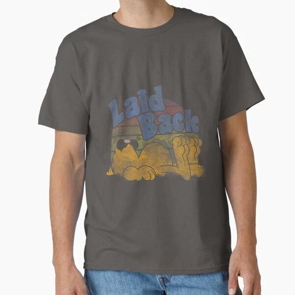 Garfield Laid Back Classic T shirt T shirt Made in US/AUS Size S-2XL 4XL