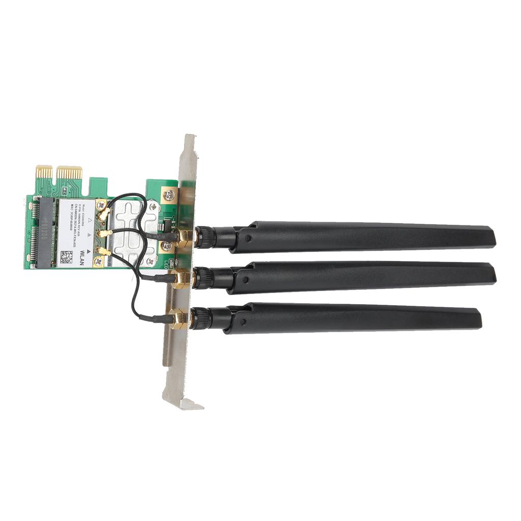 6300AGN Placă de rețea desktop 450Mbps 802.11AN Adaptor WiFi PCIE A2.4G5G Accesoriu