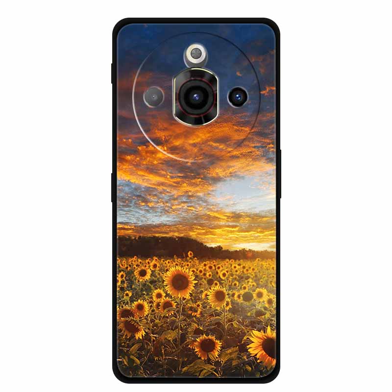For NUBIA Focus Pro 5G Case Original Soft Silicone TPU Phone Cases Back Cover For NUBIAFocus Pro Fashion Planet Protective Coque