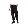 Tech Woven Fashion Comfortable Fitted Solid Color Jogger Pants Men Bottoms Black FZ0756-010