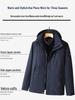 Men's 3-in-1 Thick Winter Jacket, Middle-aged Dad Style