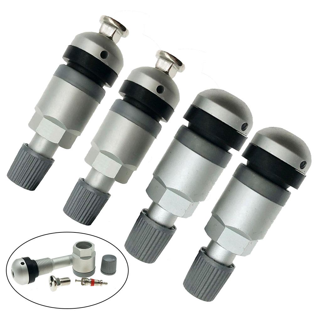 4pcs TPMS Tire Pressure Sensor Valve Stem Repair Kit Fit For BMW 5 Series Auto Repair Tools