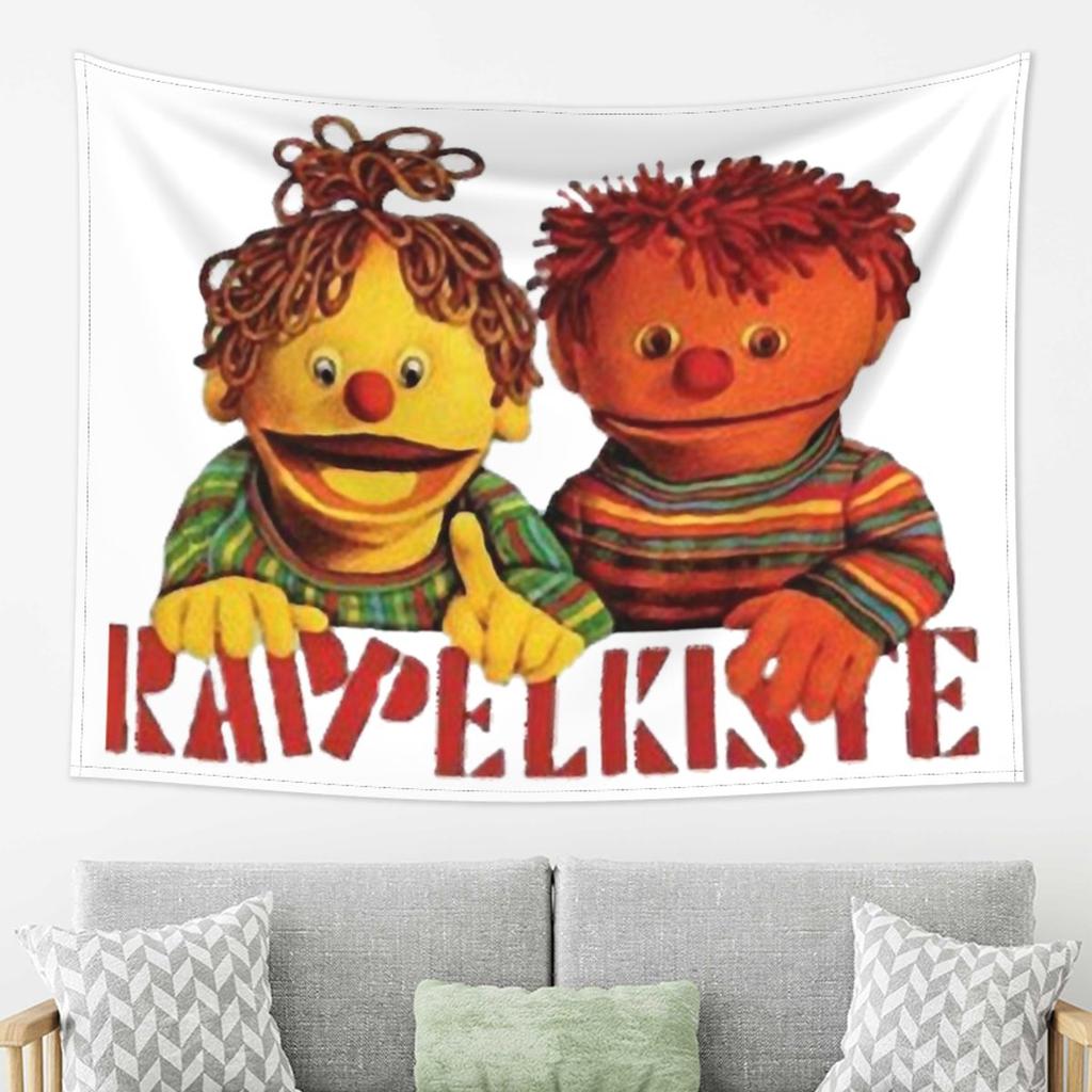 Ratz Und Rube Rappelkiste Tapestry Wall Hanging Aesthetic Home Decoration Tapestries for Dorm Room