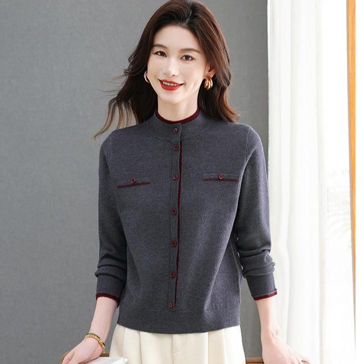 Sweater Cardigan Women Loose and Versatile Short Knitted Cardigan Top for Women In Korean Autumn and Winter Sweater Coat
