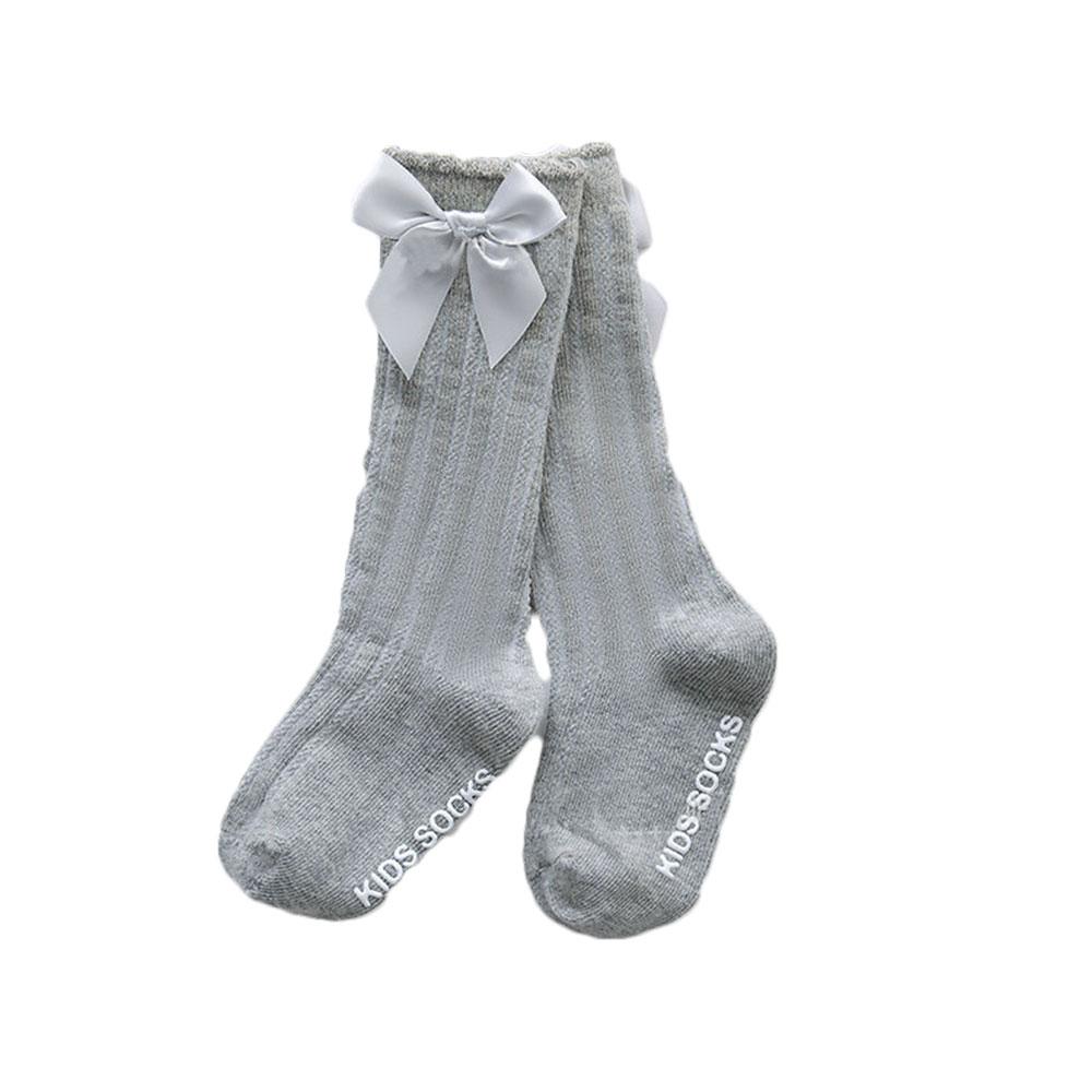 Cute Soft Cotton Baby Girls Socks Newborn Big Bow Baby Socks Infant Baby Girl Socks Anti Slip Floor Socks